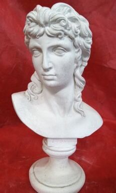 Imagens Correas Arte Em Gesso Eros Bust 30cm Ask Crua B2brazil