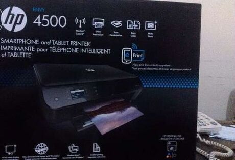 hp envy 4500 smartphone and tablet printer